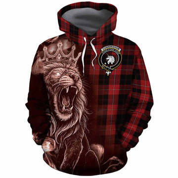 Cunningham Tartan Cotton Hoodie Roaring Lion Heritage