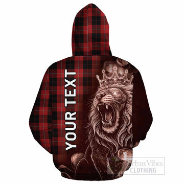 Cunningham Tartan Cotton Hoodie Roaring Lion Heritage