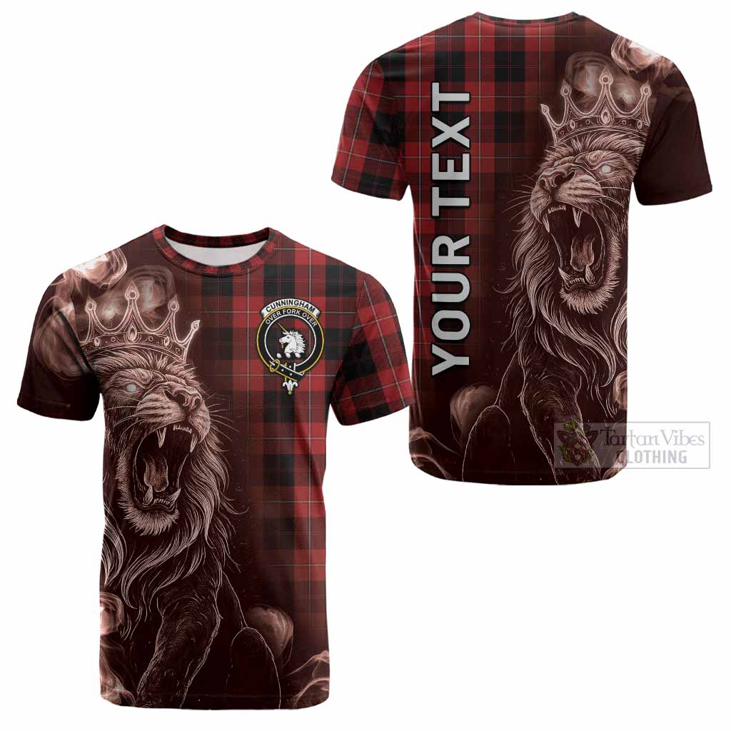 Cunningham Tartan Cotton T-shirt Roaring Lion Heritage