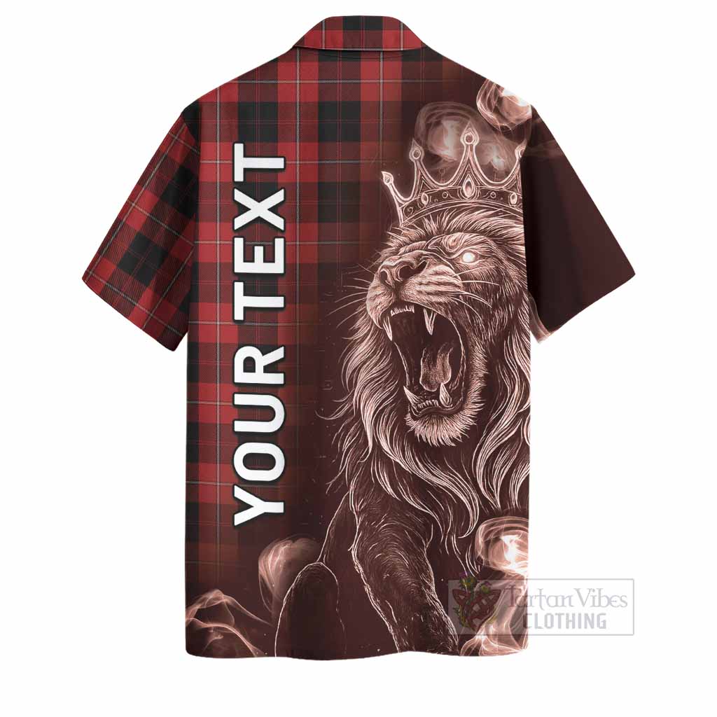 Cunningham Tartan Hawaiian Shirt Roaring Lion Heritage