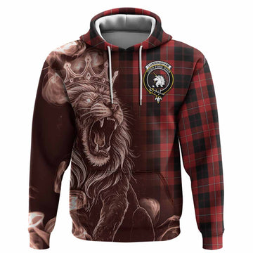Cunningham Tartan Hoodie Roaring Lion Heritage