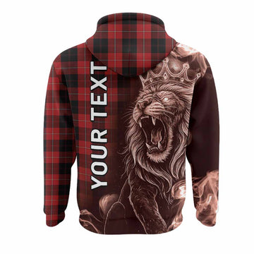 Cunningham Tartan Hoodie Roaring Lion Heritage
