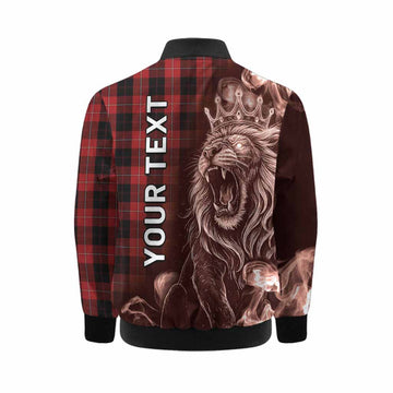 Cunningham Tartan Kid Bomber Jacket Roaring Lion Heritage