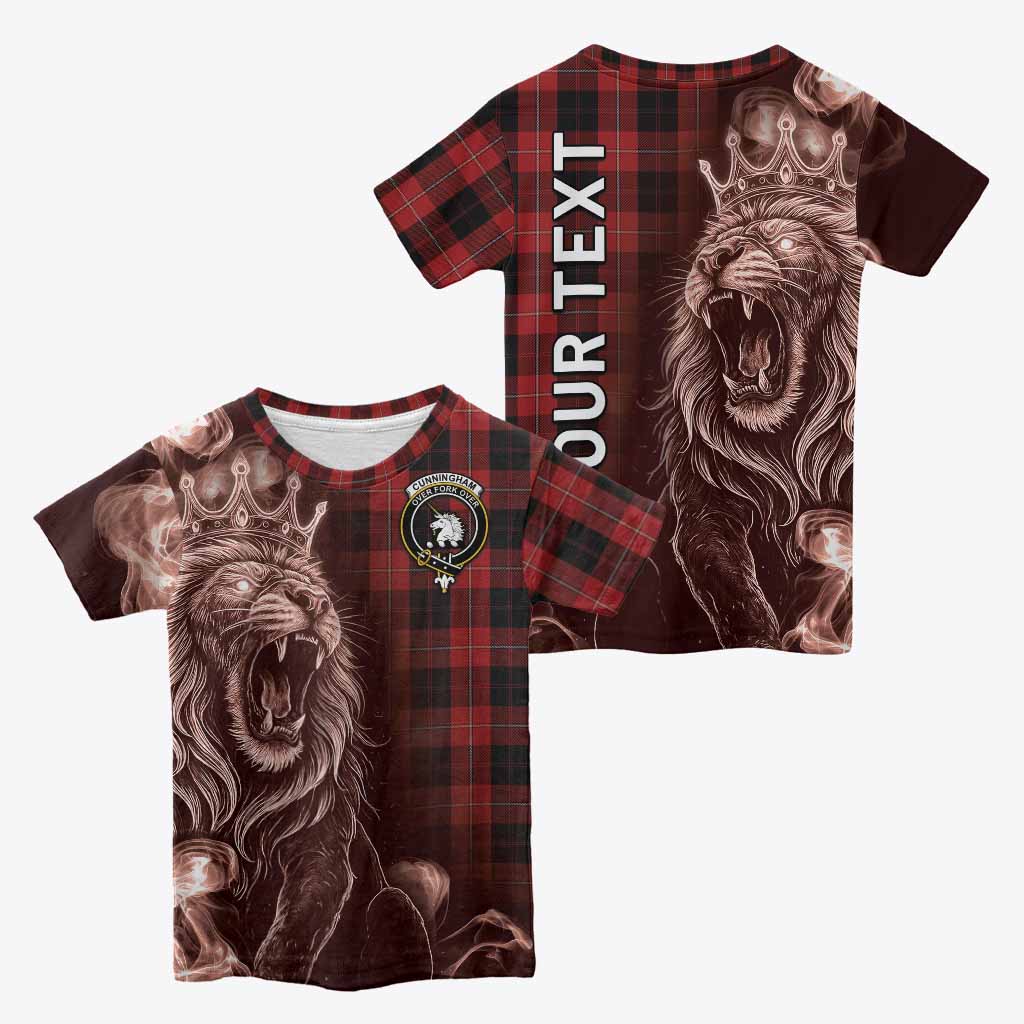 Cunningham Tartan Kid T-shirt Roaring Lion Heritage