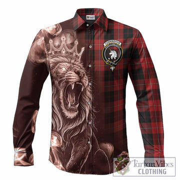 Cunningham Tartan Long Sleeve Button Shirts Roaring Lion Heritage