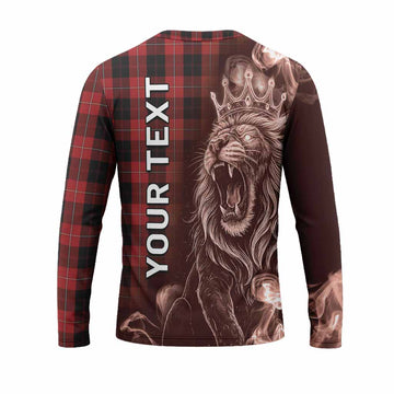 Cunningham Tartan Long Sleeve T-Shirt Roaring Lion Heritage
