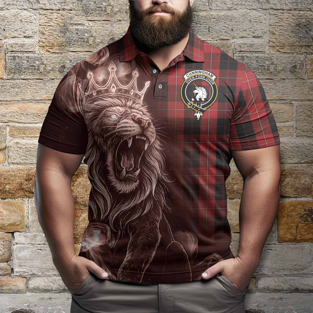 Cunningham Tartan Polo Shirt Roaring Lion Heritage