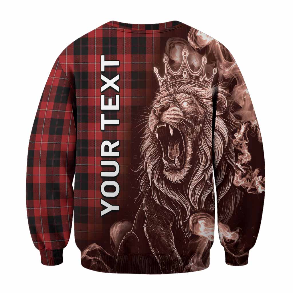 Cunningham Tartan Sweatshirt Roaring Lion Heritage