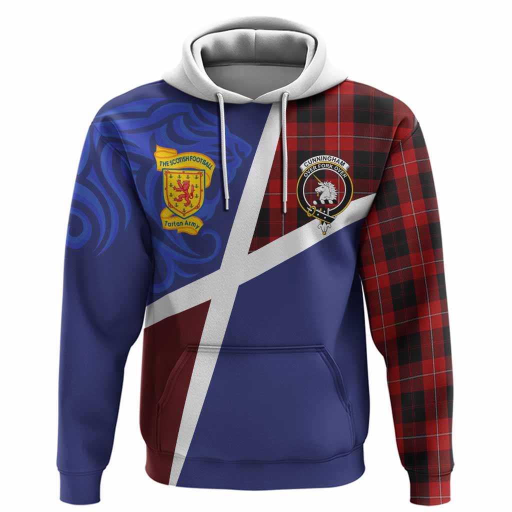 Cunningham The Scottish Football Crest Hoodie Lion-Tartan Army