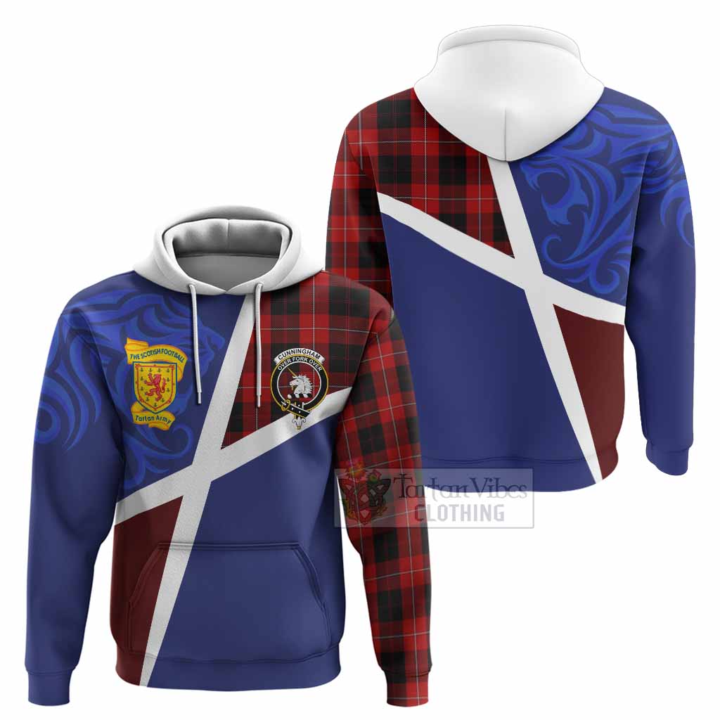 Cunningham The Scottish Football Crest Hoodie Lion-Tartan Army