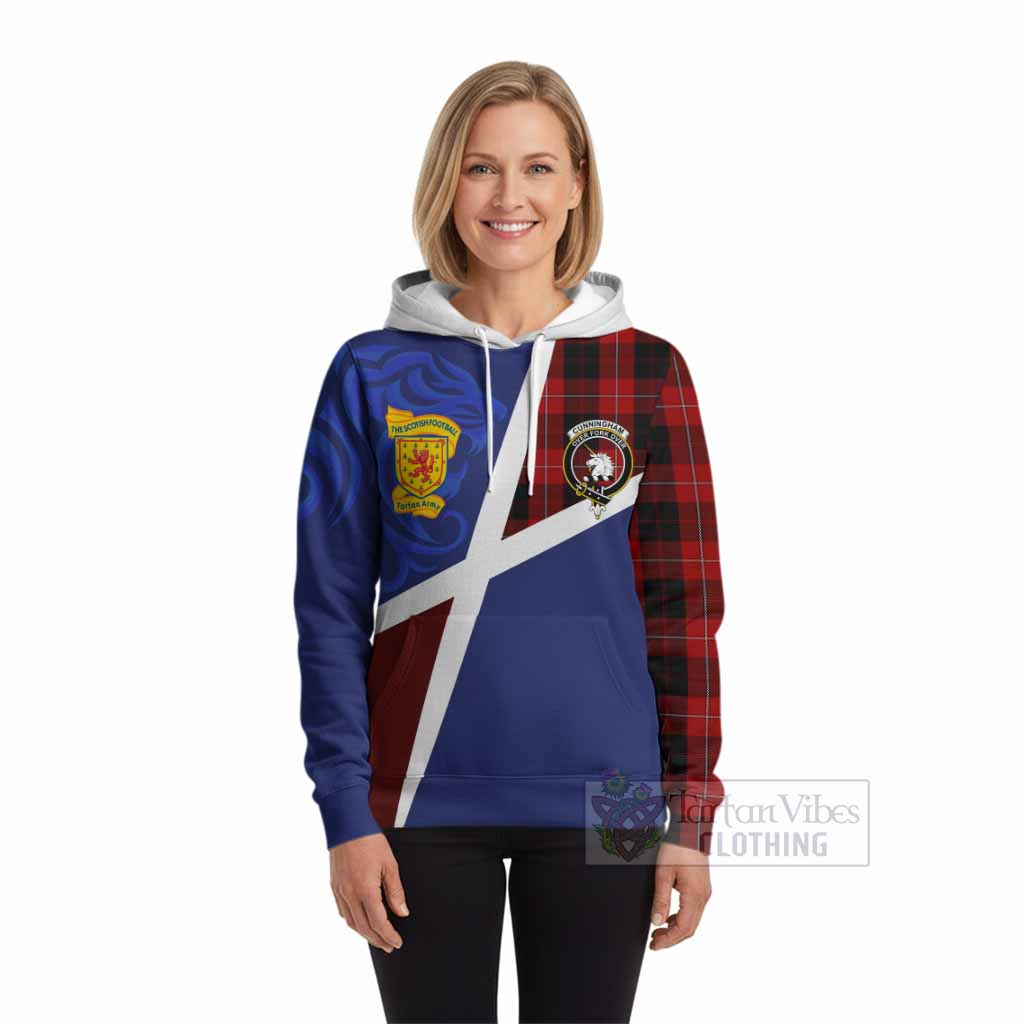 Cunningham The Scottish Football Crest Hoodie Lion-Tartan Army