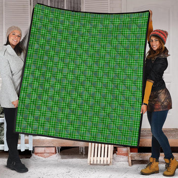 Currie Tartan Quilt Super King Quilt 91" x 110" - Tartan Vibes Clothing