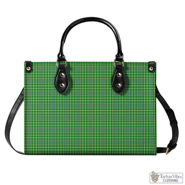 Currie Tartan Luxury Leather Handbags L - Tartan Vibes Clothing