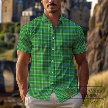 Currie Tartan Cotton Hawaiian Shirt Kid - Tartan Vibes Clothing