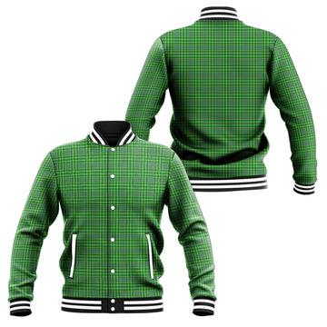 Currie Tartan Baseball Jacket Unisex - Tartan Vibes Clothing