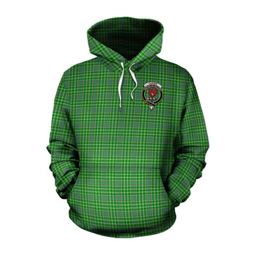 Currie Tartan Cotton Hoodie with Family Crest Celtic Skull Style Pullover Hoodie XS - Tartan Vibes Clothing