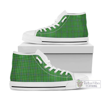 Tartan Vibes Clothing Currie Tartan High Top Shoes