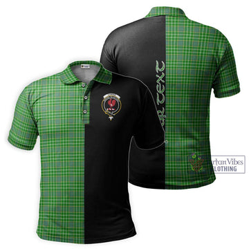 Currie Tartan Polo Shirt with Family Crest and Half Of Me Style Kid - Tartan Vibes Clothing