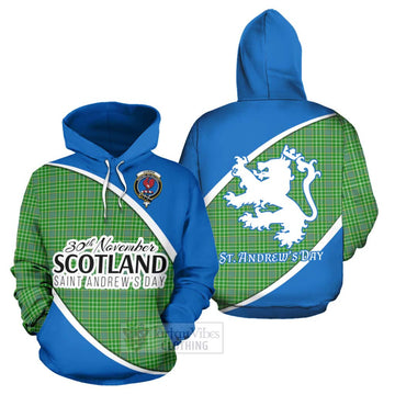 Currie Family Crest Tartan Hoodie Celebrate Saint Andrew's Day in Style Zip Hoodie - Tartan Vibes Clothing
