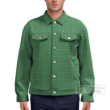 Currie Tartan Unisex Lapel Cotton Jacket Unisex - Tartan Vibes Clothing