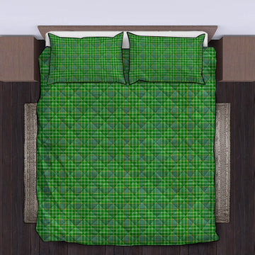 Currie Tartan Quilt Bed Set King - Tartan Vibes Clothing