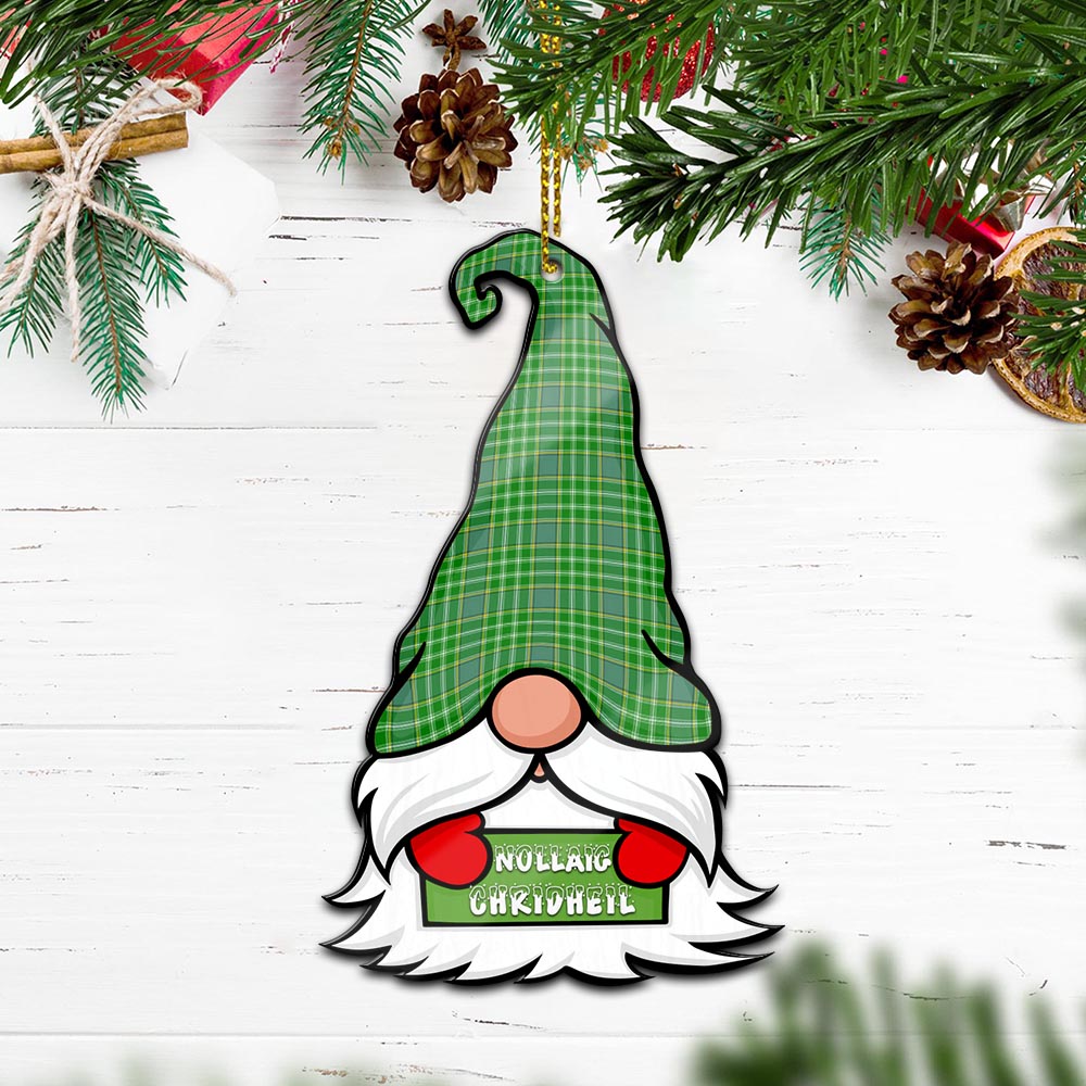 Currie Gnome Christmas Ornament with His Tartan Christmas Hat - Tartan Vibes Clothing