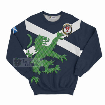 Currie Tartan Lion Rampant Sweatshirt Proudly Display Your Heritage with Alba Gu Brath and Clan Name Unisex - Tartan Vibes Clothing