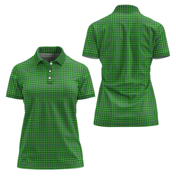 Currie Tartan Polo Shirt For Women Women - Tartan Vibes Clothing