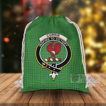 Currie Tartan Christmas Santa's Bag with Family Crest - Tartan Vibes Clothing