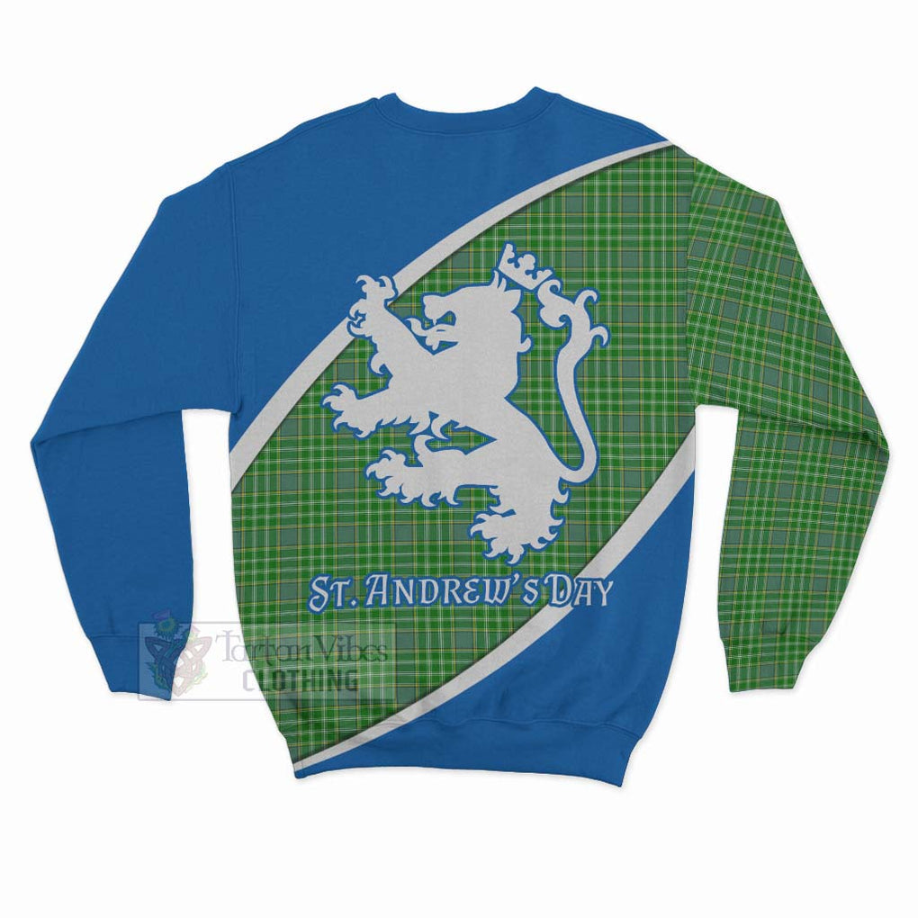 Currie Family Crest Tartan Sweatshirt Celebrate Saint Andrew's Day in Style - Tartan Vibes Clothing