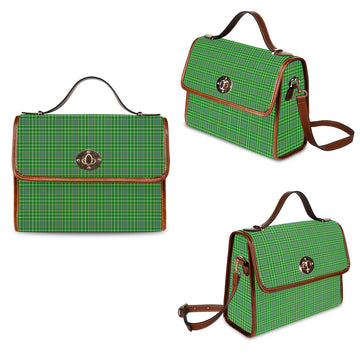 currie-tartan-leather-strap-waterproof-canvas-bag