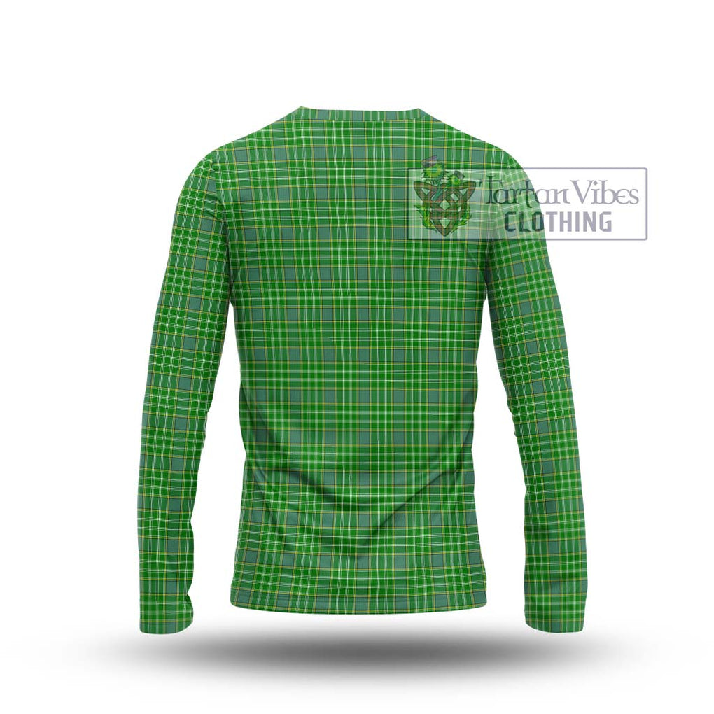 Currie Tartan Long Sleeve T-Shirt with Family Crest DNA In Me Style - Tartan Vibes Clothing