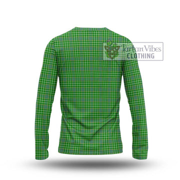 Currie Tartan Long Sleeve T-Shirt with Family Crest DNA In Me Style - Tartan Vibes Clothing