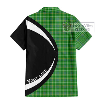 Currie Tartan Hawaiian Shirt with Family Crest Circle Style - Tartan Vibes Clothing
