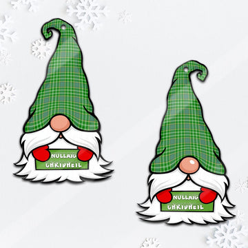 Currie Gnome Christmas Ornament with His Tartan Christmas Hat - Tartan Vibes Clothing