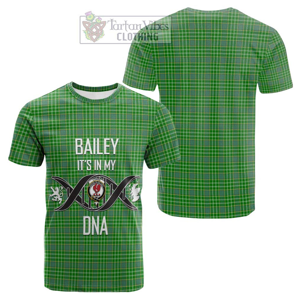 Currie Tartan Cotton T-shirt with Family Crest DNA In Me Style Kid's Shirt - Tartan Vibes Clothing