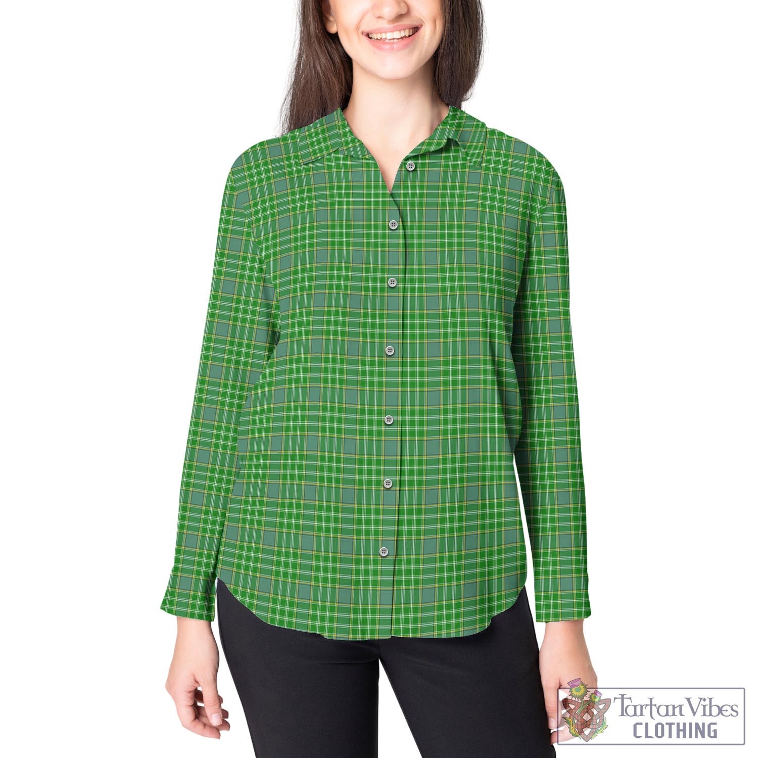 Currie Tartan Women's Casual Shirt - Tartan Vibes Clothing