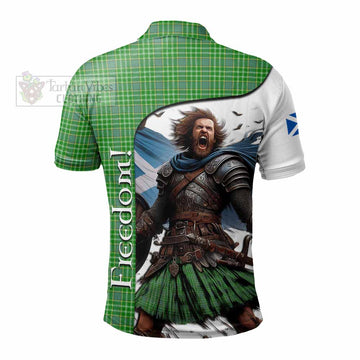 Currie Crest Tartan Polo Shirt Inspired by the Freedom of Scottish Warrior - Tartan Vibes Clothing