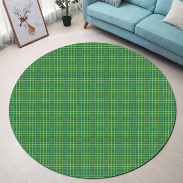 Currie Tartan Round Rug - Tartan Vibes Clothing