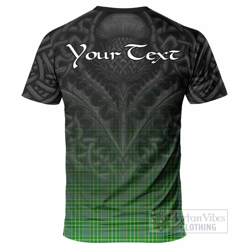 Currie Tartan T-Shirt with Family Crest Celtic Thistle Vibes - Tartan Vibes Clothing