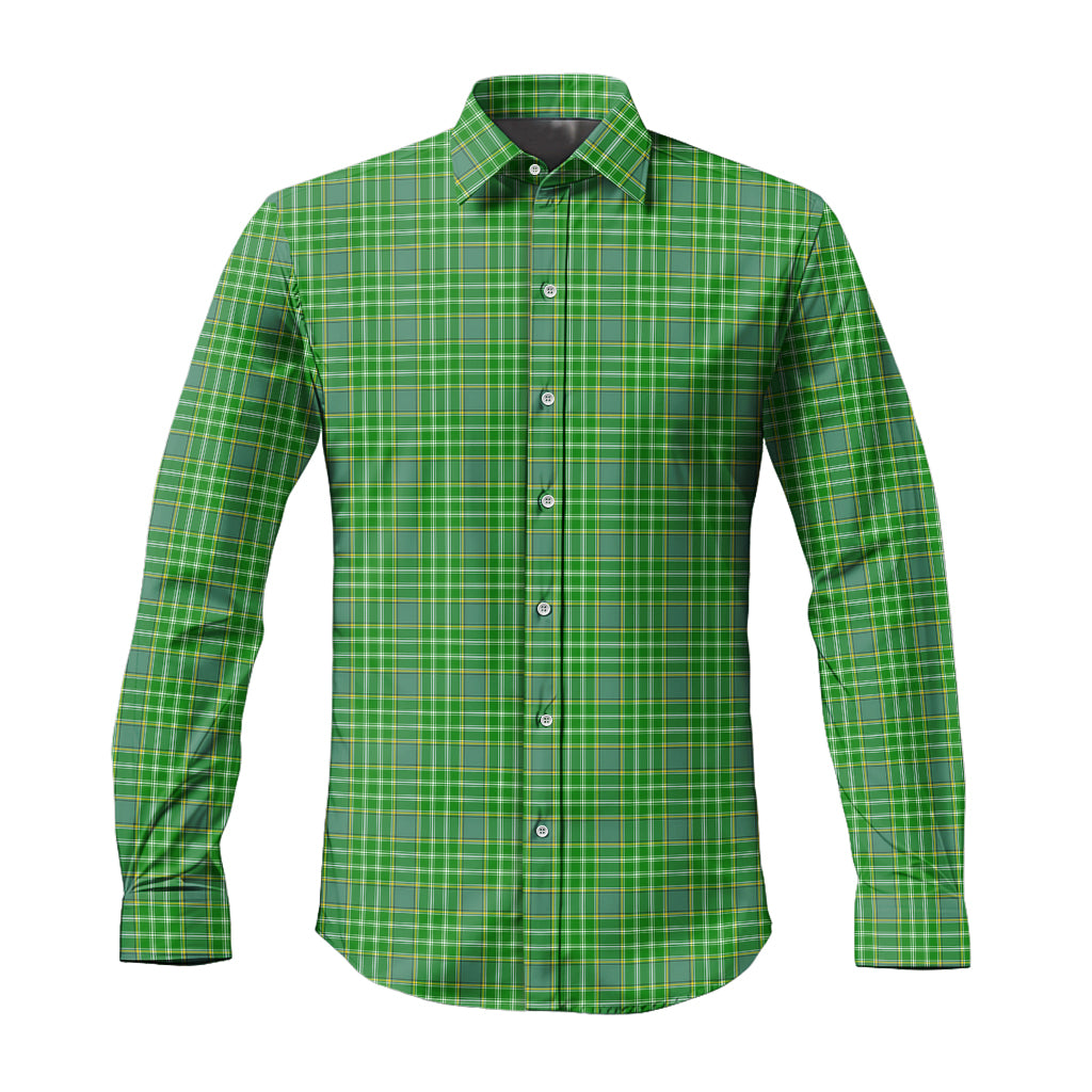 Currie Tartan Long Sleeve Button Up Shirt Men's Shirt - Tartan Vibes Clothing