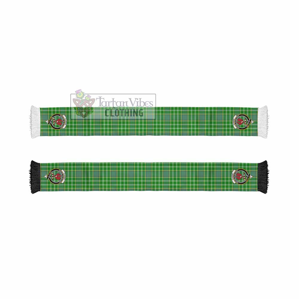 Currie Tartan Ruffneck Scarf with Family Crest - Tartan Vibes Clothing