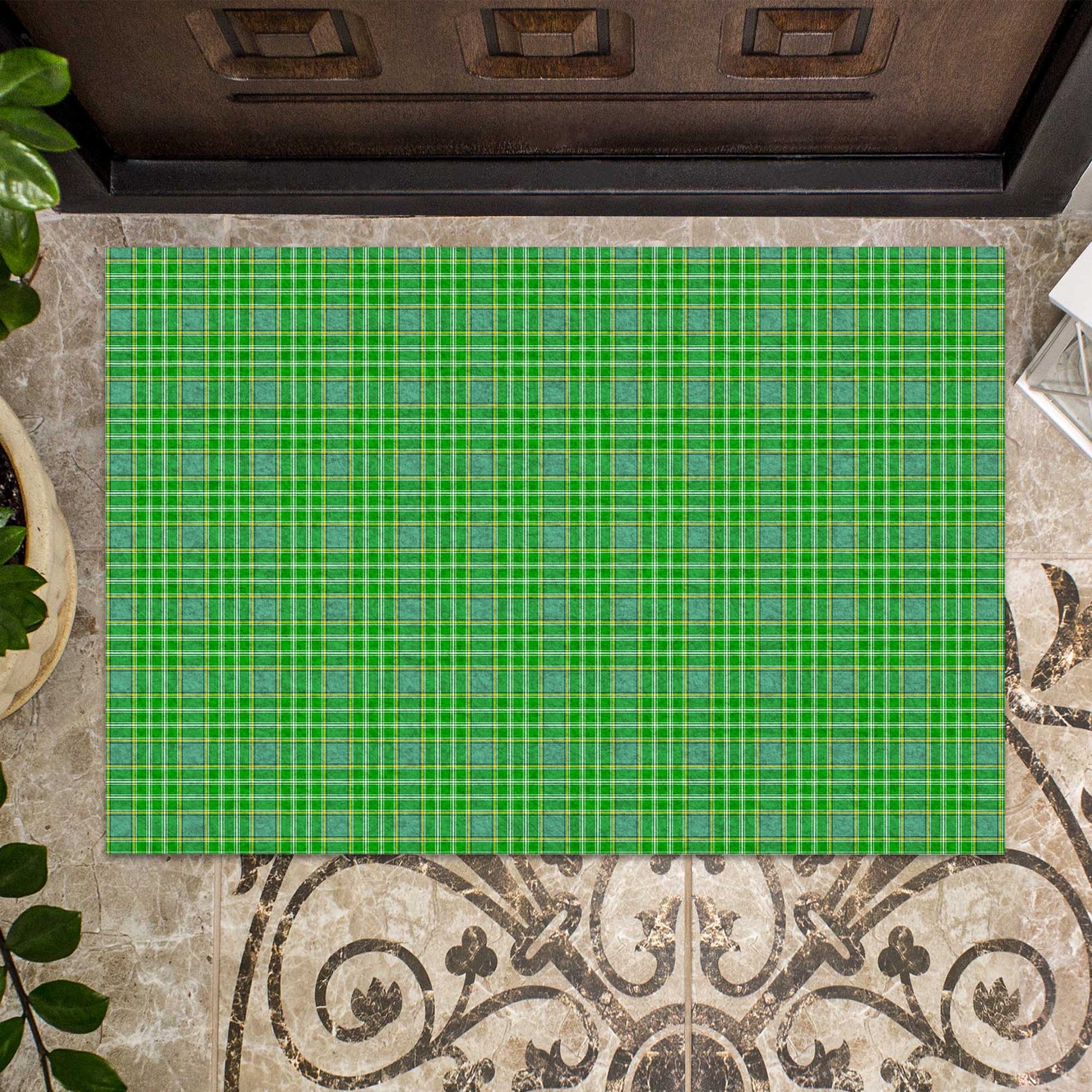 Currie Tartan Rubber Doormat - Tartan Vibes Clothing