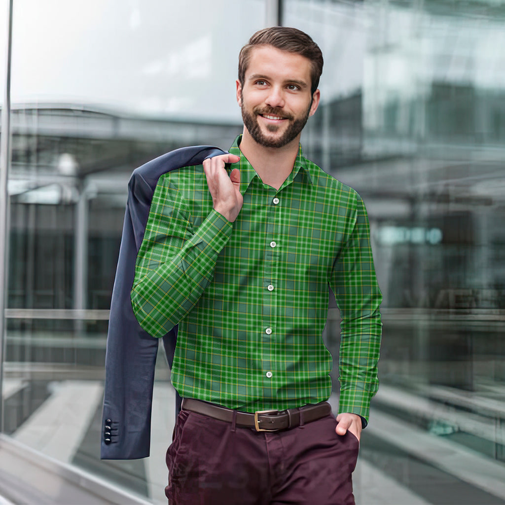 Currie Tartan Long Sleeve Button Up Shirt - Tartan Vibes Clothing