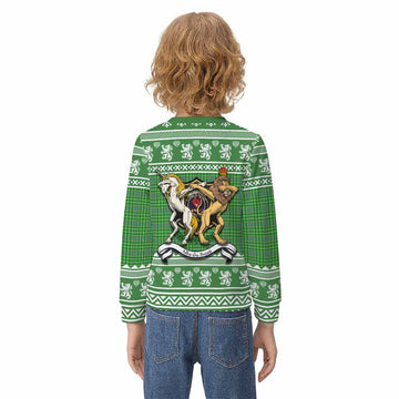 Currie Clan Tartan Crest Christmas Kid Ugly Sweatshirt Coat of Arms Funny Style