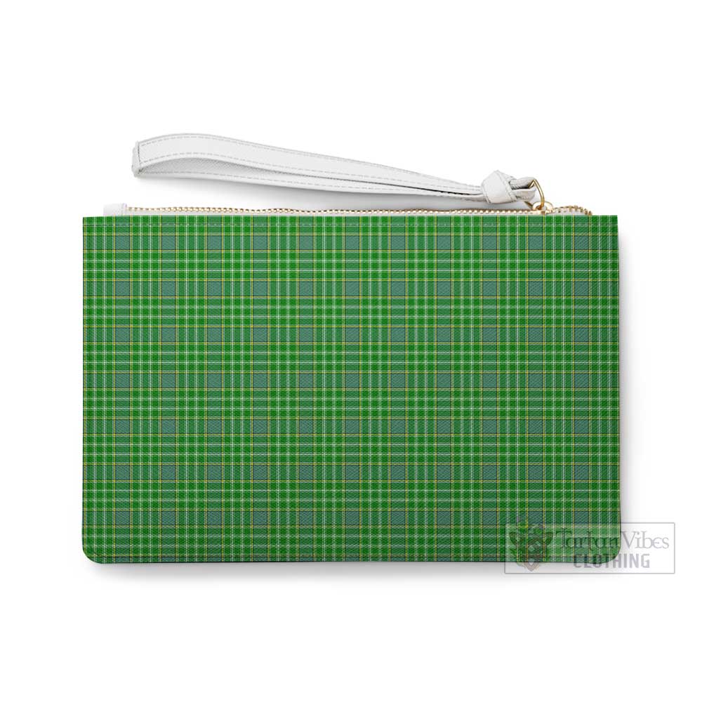 Tartan Vibes Clothing Currie Family Crest Tartan Clutch Bag