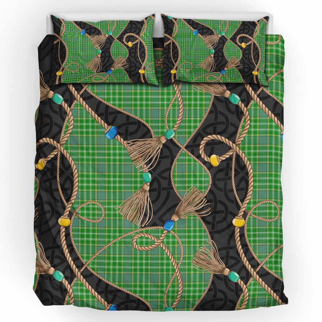 Currie Scottish Tartan Twisted Ropes Stylized Bedding Set UK Bedding Set UK King 91*87 inch - Tartan Vibes Clothing