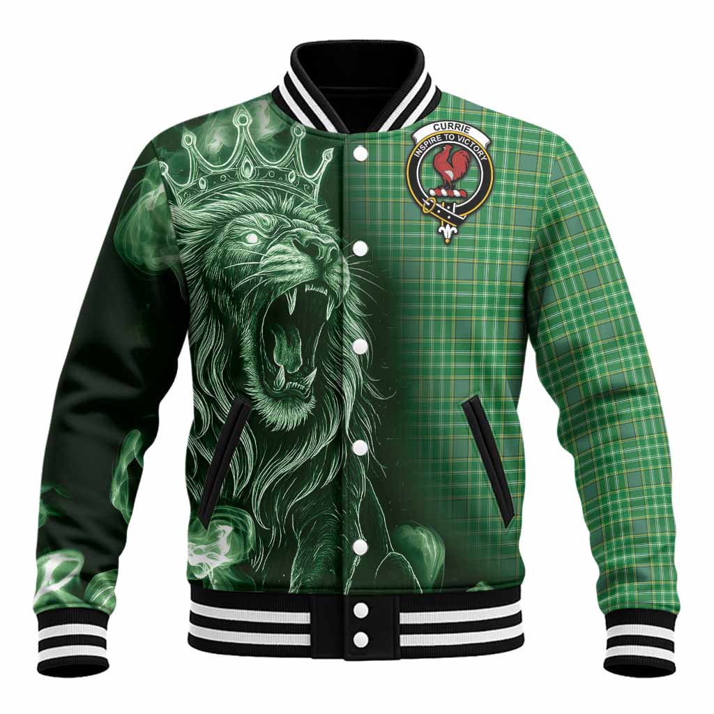 Currie Tartan Baseball Jacket Roaring Lion Heritage