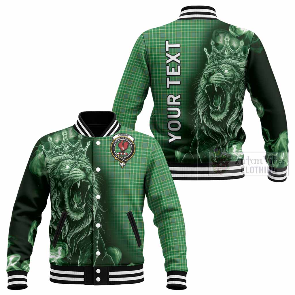 Currie Tartan Baseball Jacket Roaring Lion Heritage