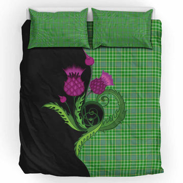 Currie Tartan Bedding Set Traditional Scottish Thistle UK Bedding Set UK King 91*87 inch - Tartan Vibes Clothing